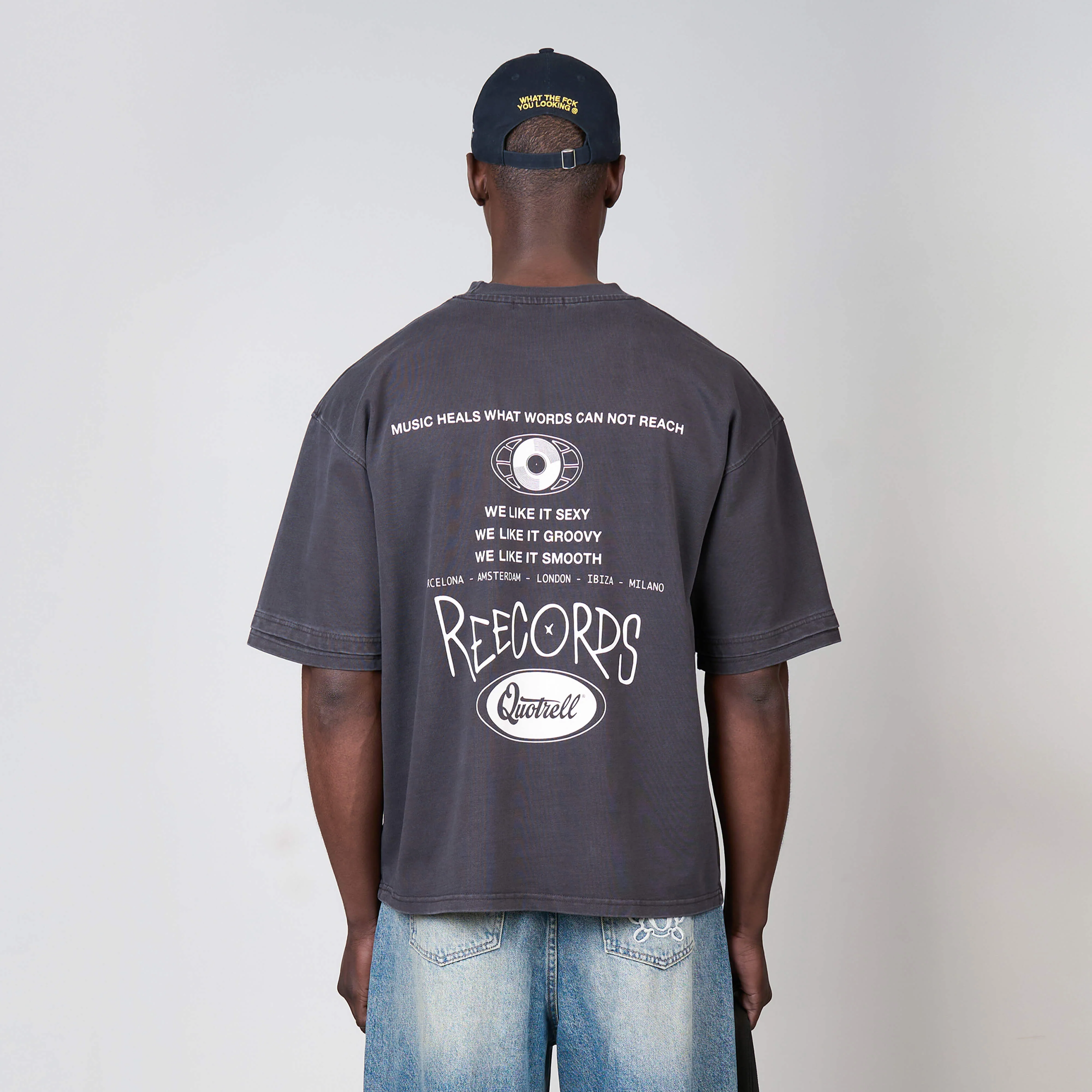 REELOW TEE | ACID GREY/WHITE - Image 3