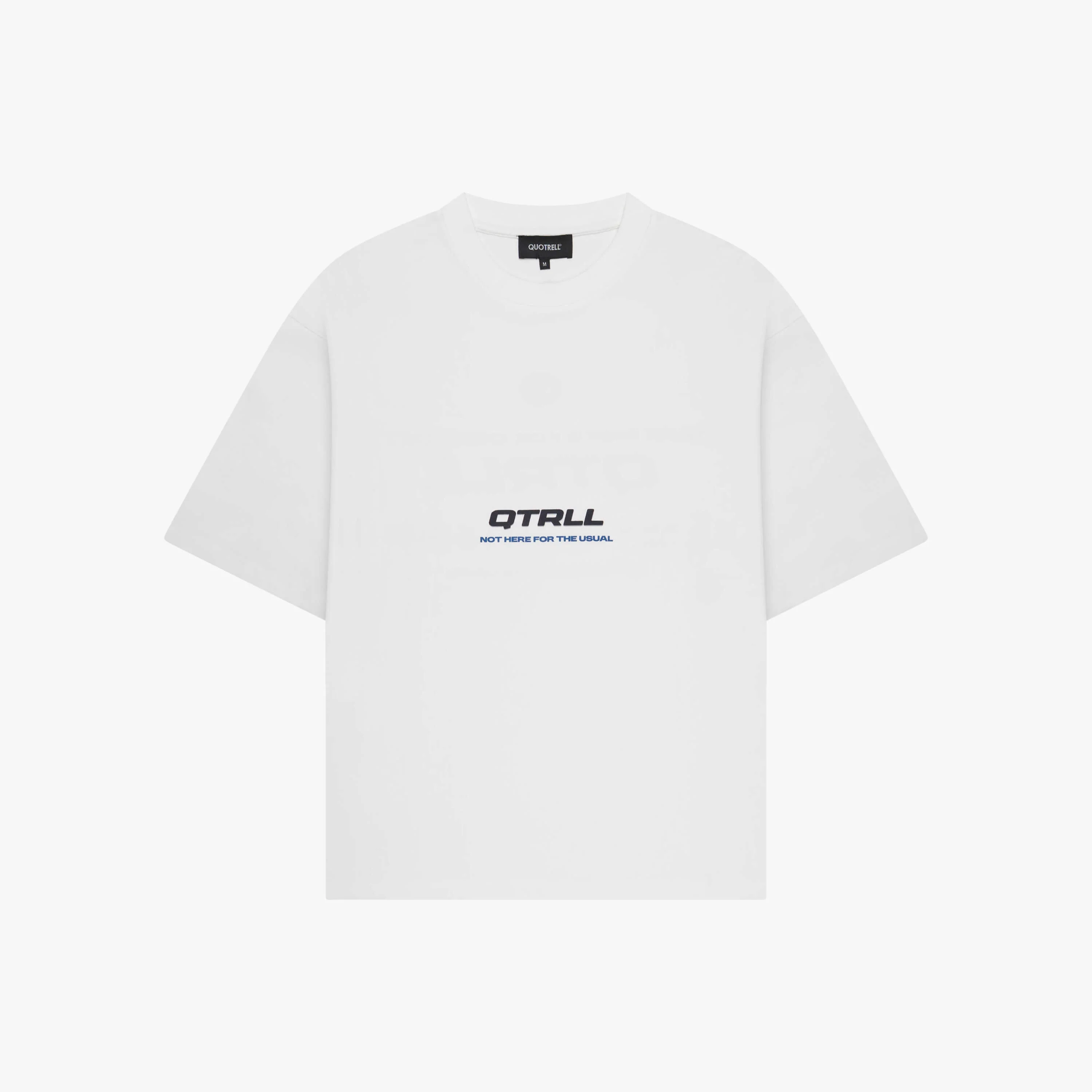 RISK TEE | WHITE/NAVY - Image 6