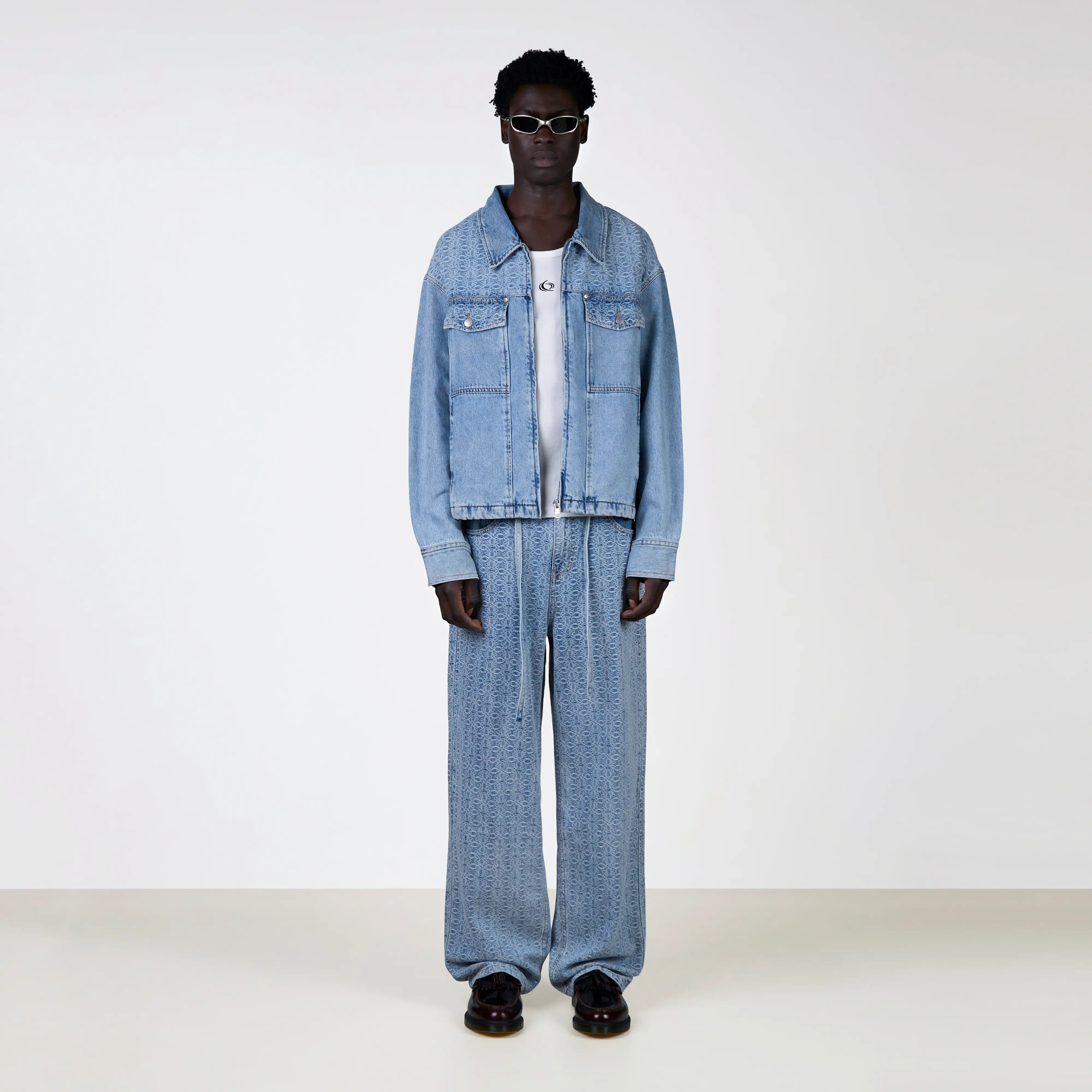 ROCCO DENIM JACKET | WASHED BLUE - Image 3