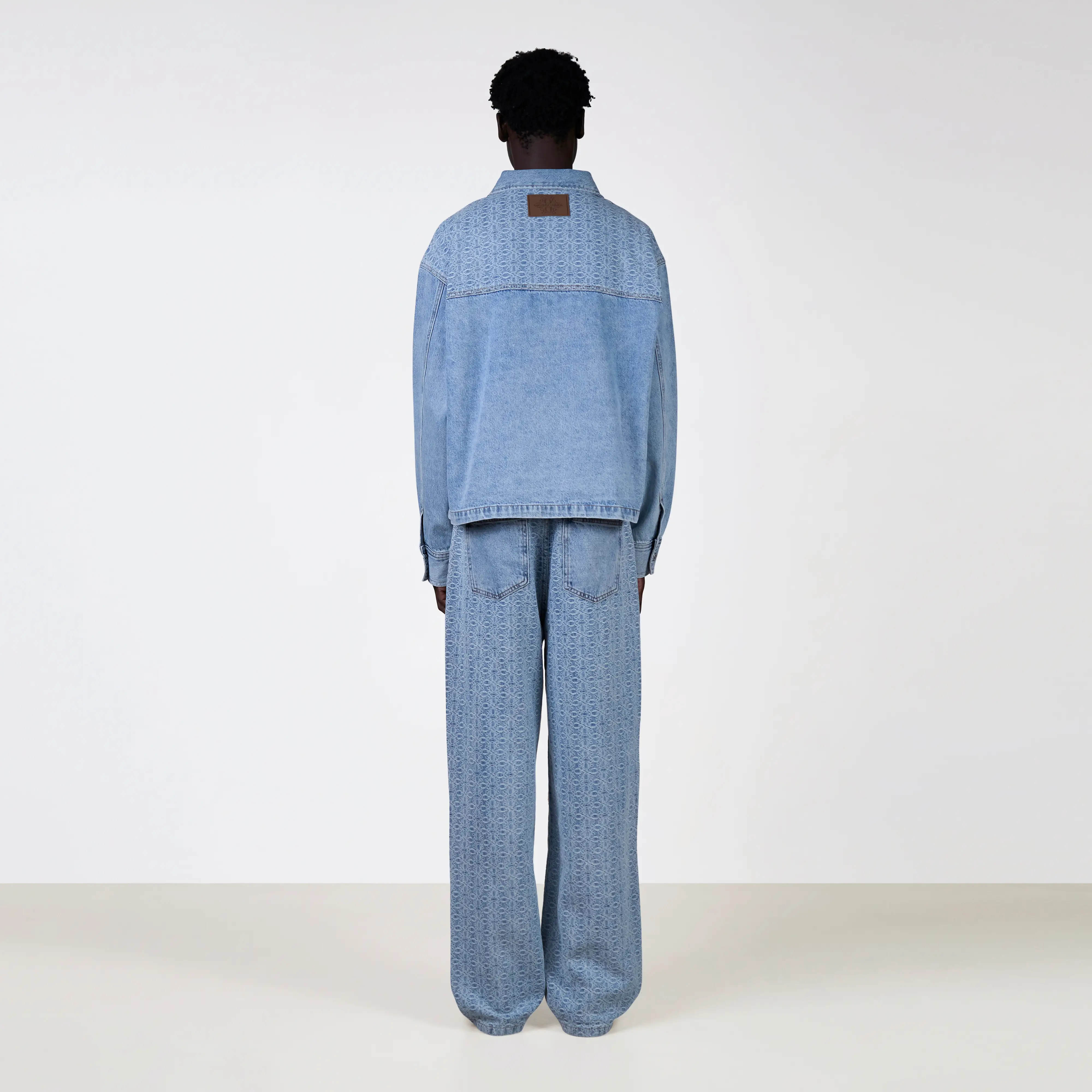 ROCCO DENIM JACKET | WASHED BLUE - Image 4